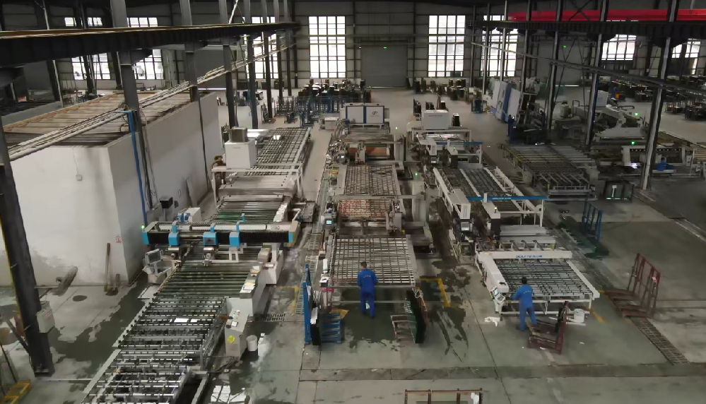 Automatic edging machine