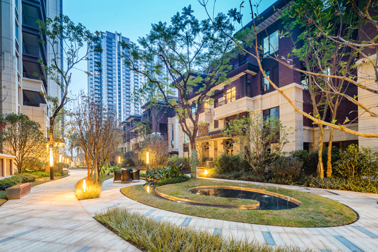 Jiuli Qingchuan architectural glass reference project in Chengdu