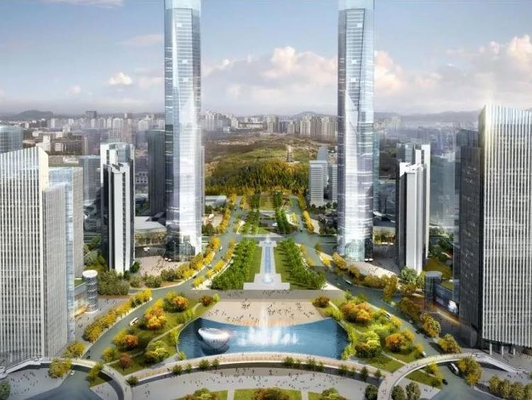 Xuesong In-Tianfu architectural glass reference project in Chengdu