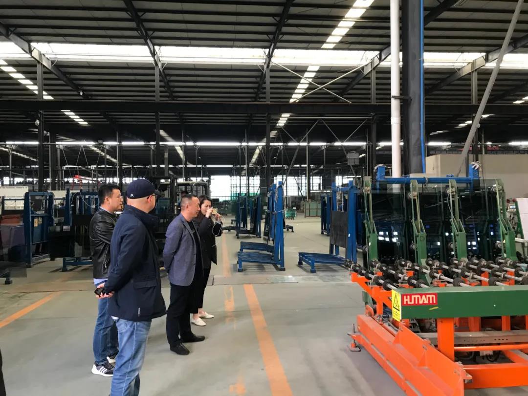 Times China Holdings visiting Xionggang Glass production base