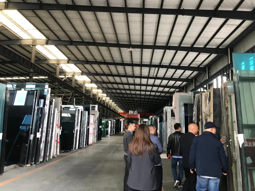Times China Holdings visiting Xionggang Glass production base